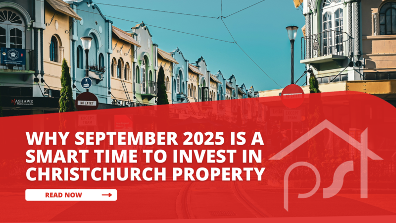September 2025 is shaping up as a favourable time to purchase an investment property in Christchurch.
