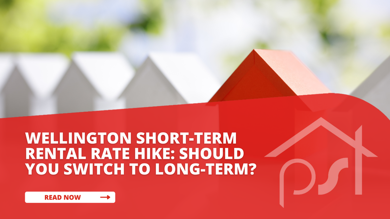 What is Wellington's proposed short-term rental rate hike and how will it affect landlords?