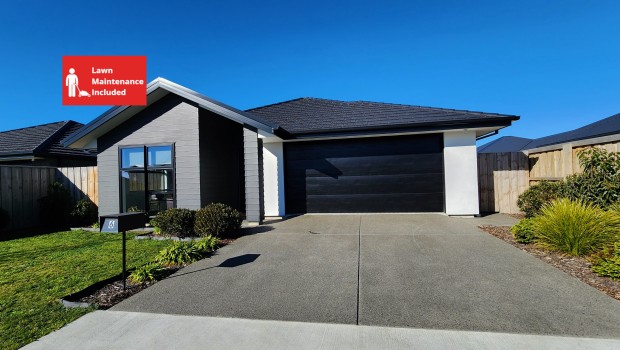 Modern Four-Bedroom Home with Lawn Maintenance Included